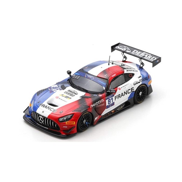MODELLINO IN SCALA COMPATIBILE CON MERCEDES GT3 N.81 FIA GT