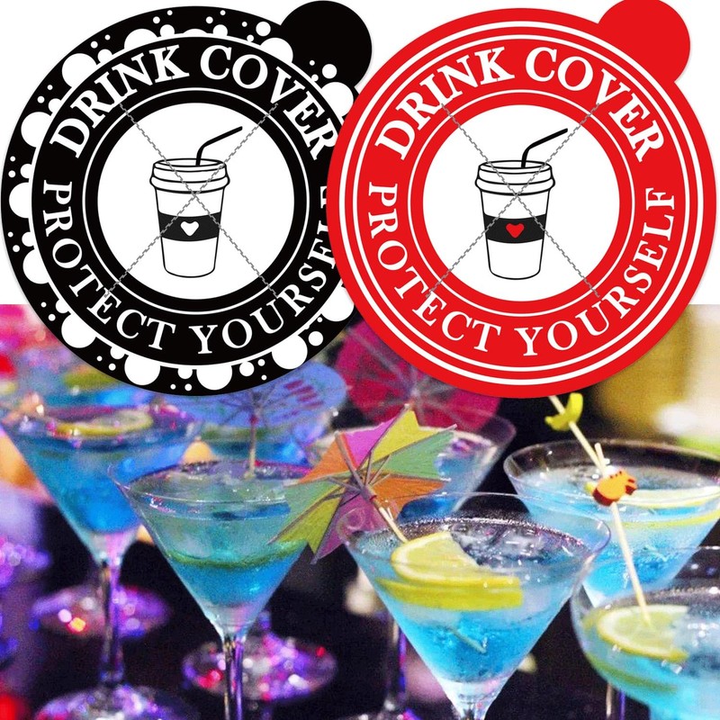 50 Pcs 4 Inch Alcohol Protection Drink Cup Cover Protective