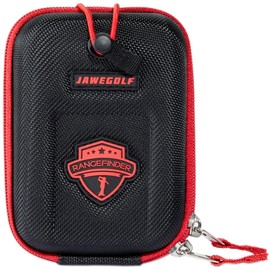 JAWEGOLF Fundas de transporte para telémetro de golf, compatible con Bushnell Callaway u otro telémetro láser (negro)