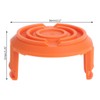 fatteryu Grass Trimmer Strimmer Spool Cap Cover For Worx WG150
