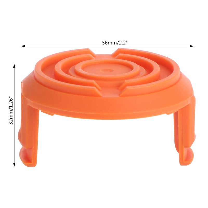 fatteryu Grass Trimmer Strimmer Spool Cap Cover For Worx WG150