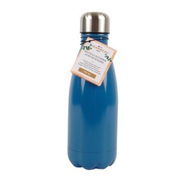 Birambeau - Thermos Flask - 350ml - Stainless Steel Water Bottle - Reusable Bottle - Double Wall Stainless Steel - Blue