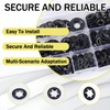 Ranstac Internal Tooth Star Lock Washers Assortment Kit 340pcs HS/DP-13