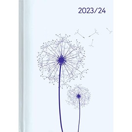 Campustimer Blowballs - A5 Semester Planner - Student Calendar 2023/2024 - Note Book - Dandelion - Weekly - Alpha Edition