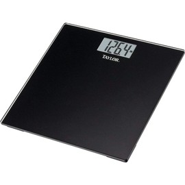 Taylor Digital Scales for Body Weight, Highly Accurate 400 LB Capacity, Auto on and Off Scale, 11.8 x 11.8 Inches, Black