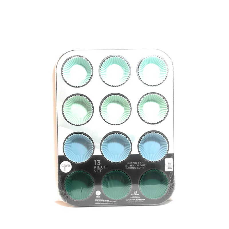 Core Kitchen Muffin Pan & silicone Baking Cups