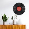 Alipis Vinyl Record Wall Clocks, 30cm Creative Music Vinyl Records