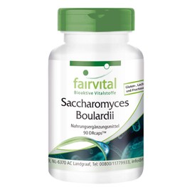Saccharomyces Boulardii - Bulk Pack for 3 Months - Vegan - HIGH Dosage - 90 Capsules - standardised Beneficial Yeast Culture