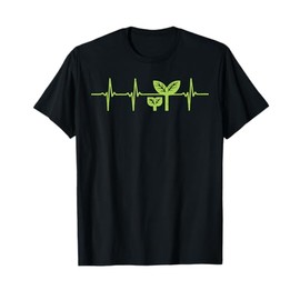 Earth Day Shirt Pro Environment Plant Heartbeat Gift T-Shirt