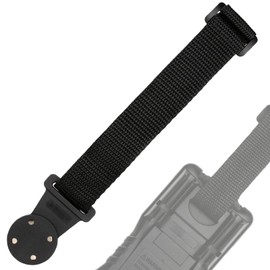 Multimeter Magnetic Hanging Strap,Multifunctional Magnetic Strap Kit for Fluke Digital Multimeter,1 Straps, 1 Magnetic Hanger,Magnetic Hanger for Testo and UNI-T Multimeters(Black)
