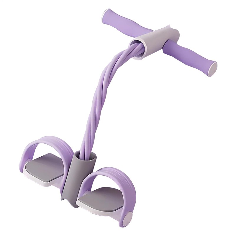 Pedal Resistance Band, Exercise Rope Pedal with Handles, Portable Sport