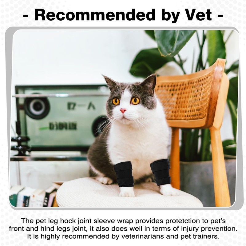 ROZKITCH Dog Leg Protector for Rear Hock Joint or Front