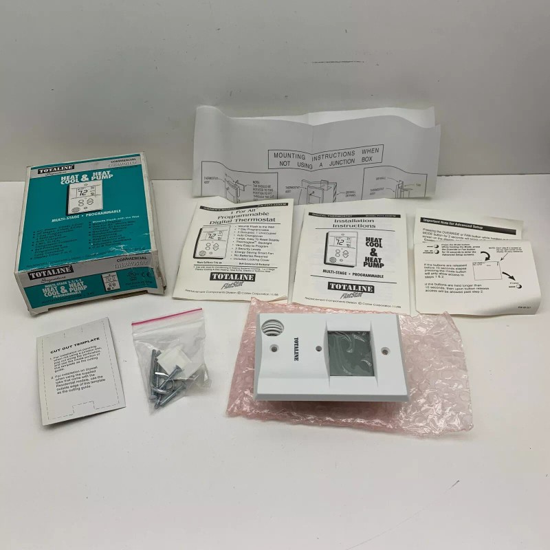 Totaline P374-2200FM Commercial Multi Stage Programmable Heat Pump Thermostat