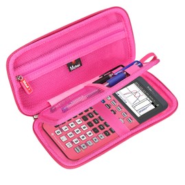 Mchoi Hard Case Suitable for Texas Instruments TI-84 Plus CE/TI-84 Plus/TI-Nspire CX II CAS/TI-Nspire CX II/TI-83 Plus/TI-89 Titanium/TI-85 / TI-86 Color Graphing Calculator, Case Only