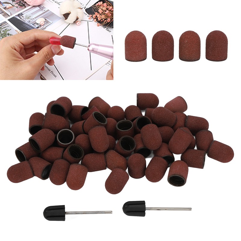 50PCS Nail Drill Bit Sanding Polishing Neat Beautiful Durable Fine