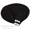 Lacer Real Human Hair Tape in Extensions - 12 Inch