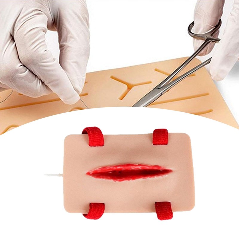 Milageto Surgical Sutures Practice Model Wound Simulation Model Medical Education