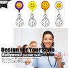 Silverora Nurse's Watch with Clip Nurse Watches Cartoon Smile Face