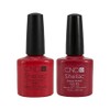 CND Shellac Nail Polish, Ruby Ritz Wildfire, Pack of 2