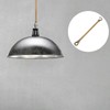 MOLUCKFU Chandelier Load-Bearing Rod Ceiling Light Support Tubewith Hooks