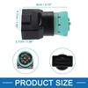 A ABSOPRO Type 2 OBD2 Male 9 Pin J1939 to