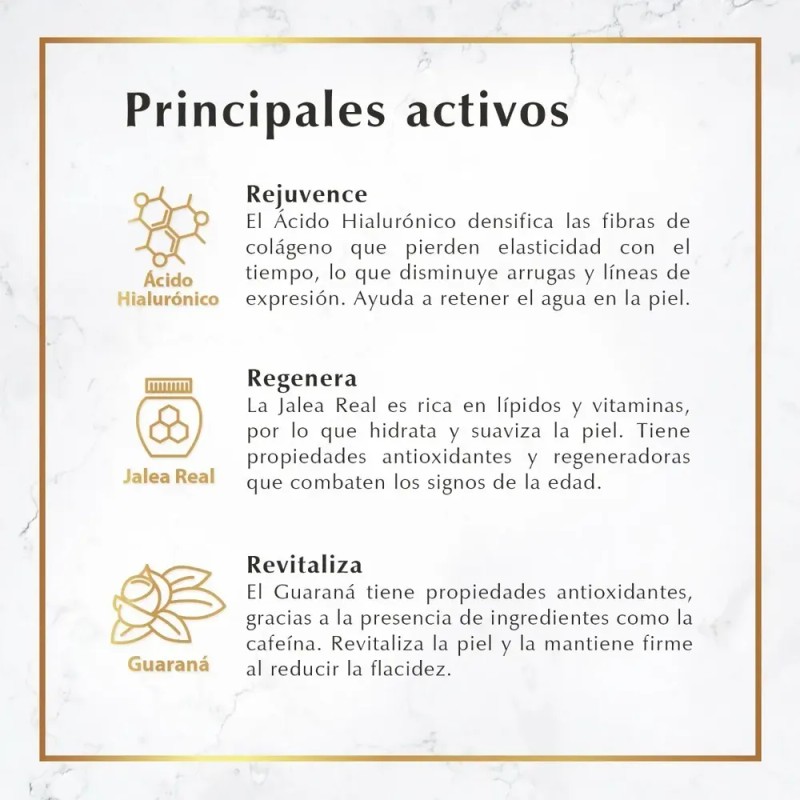Sérum Tensor Antiedad de Marie d'Argan con Ácido Hialurónico y