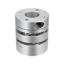 uxcell 16mmx19mm Clamp Tight Motor Shaft 2 Diaphragm Coupling Coupler