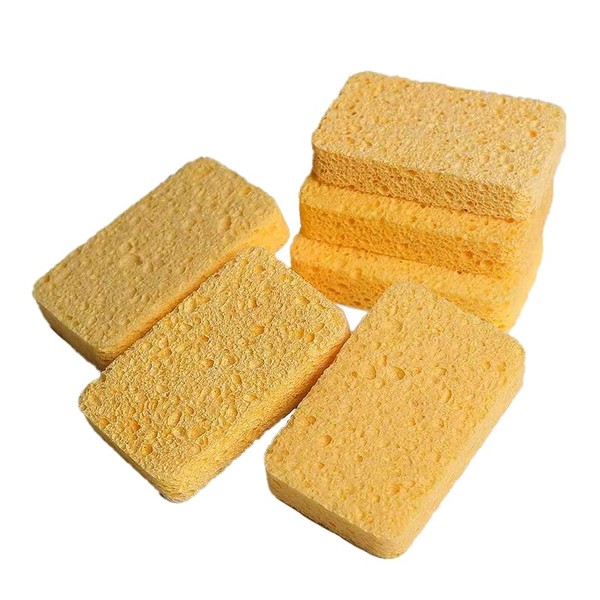 YOOUMI 6 Pieces Wood Pulp Sponge, Kitchen Sponge, Soft and