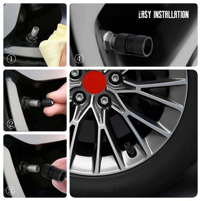 Car Wheel Tire Valve Stem Caps Fashion Tire Air Caps