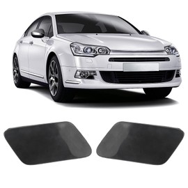 Aramox Headlight Cleaning Cap, 2 Pieces Front Bumper Headlight Cleaning Cap Cover 7422H9 Car Accessories, Headlight Washer, Replacement Suitable for C5