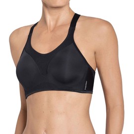 TriAction Women's Magic Motion MWP Sports Bra, Black, Size 36C