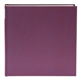 Goldbuch Trend Photo Album 25 x 25 cm, 60 Pages with Pergamine, Blackberry, 25x25 cm