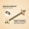 Furniture Fastening Connectors，Countertop Connector,Table Top Fasteners,Furniture Bolts Nuts Joint Miter