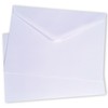 BCreativetolearn C5 White Envelopes for A5 Cards Diamond Gummed Self
