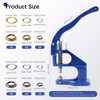 Heavy Duty Grommet Tool Kit Hand Press Grommet Machine 3000pcs