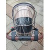 MILA&LOUIS Rain Cover for Pet Carts, Includes 2 Leather Hooks,