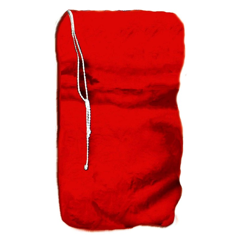Halco Red Pile Plush Santa Toy Bag #995 Claus 29"