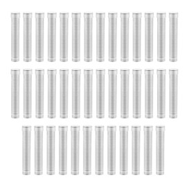 HUAZIZ Pack of 40 10 ml Freezing Tubes, Transparent, 10 ml Transparent with Lid, Plastic Cryo Tube, Test Tube Test Tube for Laboratory