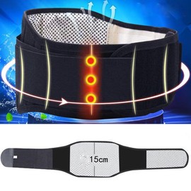 Forhome Heat Belt Back, Wireless Heated Back Brace, Lumbar Support Belt, Heating Belt for Back, Belly and Waist, Gift for Women or Men
