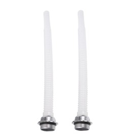 NOLITOY 2pcs Flexible Fuel Transfer Hose with Spout for Car and Motorcycle Refueling Versatile Plastic Oil Tube for Gasoline Cans and Oil Drums Convenient Auto Fuel Line