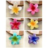 Flower Hair Clips, Pack of 6 Beach Flowers Hair Clips,