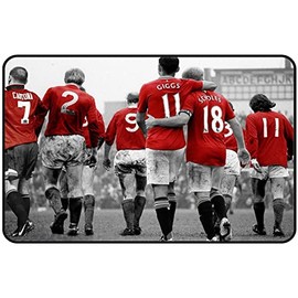Tin Sign Vintage Retro Man Cave Bar Pub Shed Novelty Gift Aluminium Metal Tin Wall Décor Sign - Man Utd Manchester Legends Hero Football inspired