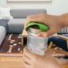 LUTER LUTER 4pcs Jar Opener, Rubber, Multi-function Silicone Bottle Opener