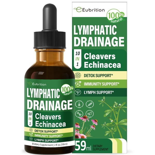 Eubrition 59 ml Herbal Supplement Drops for Optimum Health, Vegan,