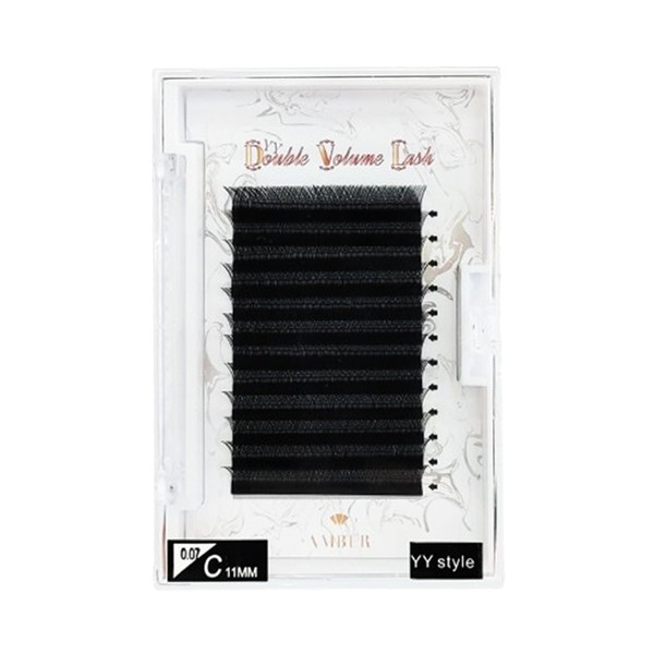 Amber Lash Double Volume YY Lash for Eyelash Extension Professionals,