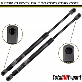 Unbranded 2x Lift Supports Struts 11.25" Front Hood Left&Right for Chrysler 200 2015-2017