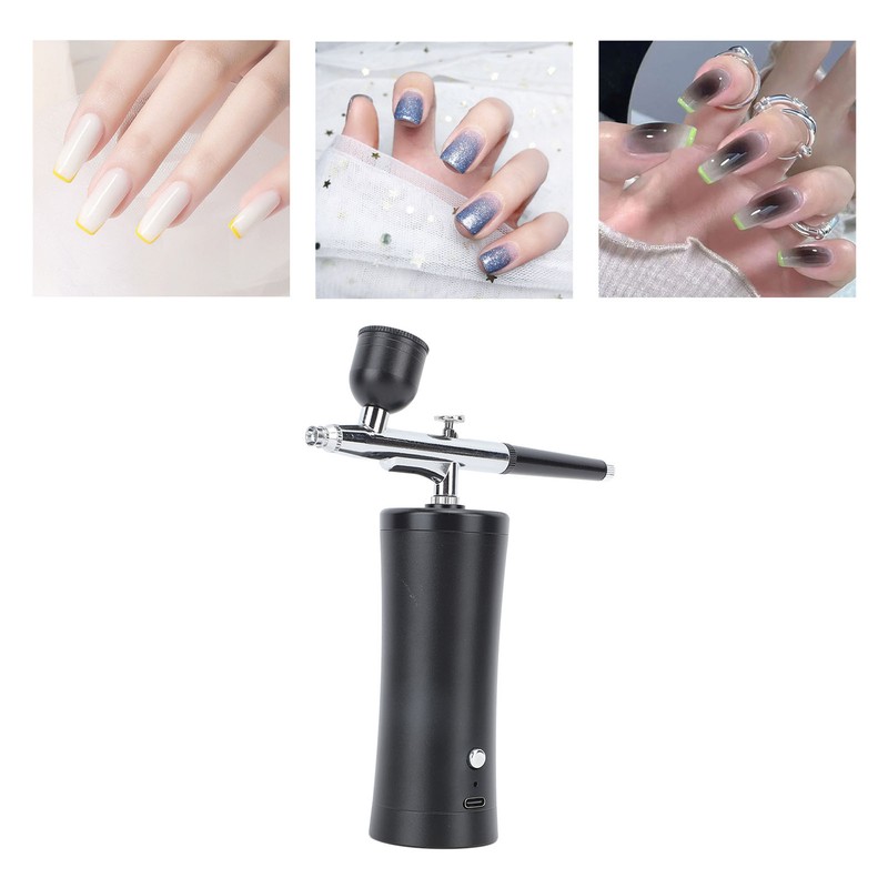 30PSI Electric Airbrush Kit Cordless Makeup Airbrush USB Charging Set