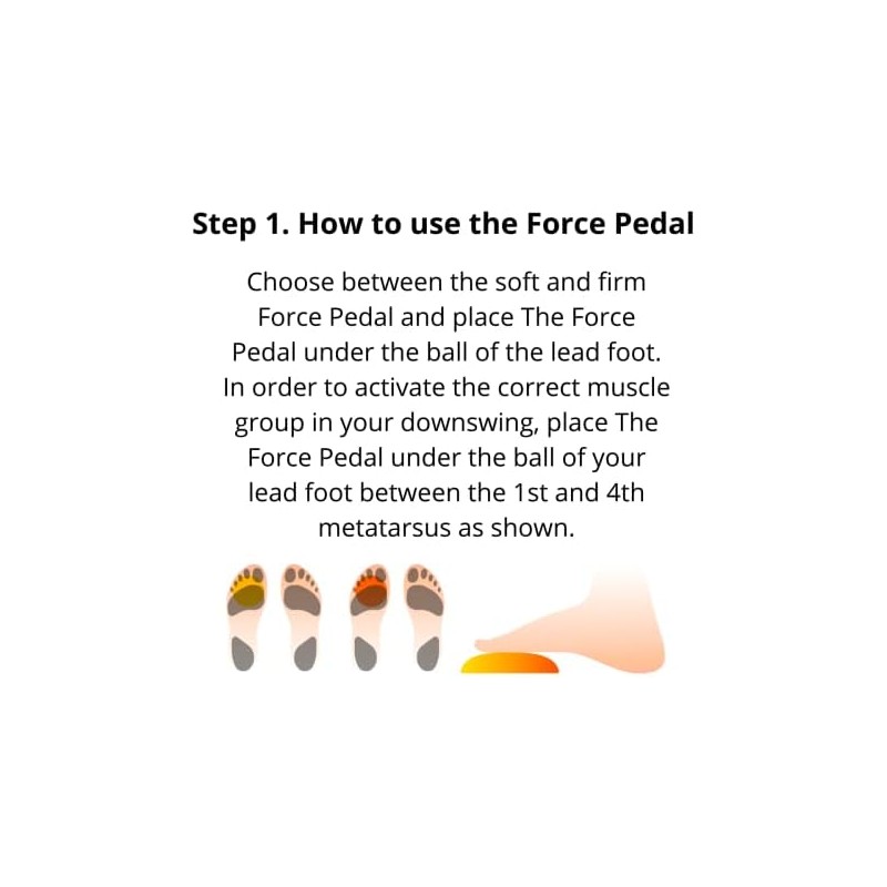 The Force Pedal Mini – Training Aid – Increase Club
