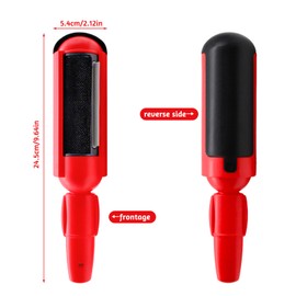 Fusselrolle Tierhaare Wiederverwendbar, Tierhaarentferner Für Sofa, Teppich, Bettwäsche und Möbel, Manuelle Fusselbürste mit Leichter Reinigung