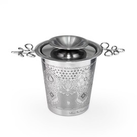 Tea Basket For Loose Tea Tea Infuser Loose Tea Tea Strainer For Loose Leaf Tea Stainless Tea Strainer Fine Mesh Tea Infuser Tea Filter Infuser Tea Diffusers For Loose Tea Brewer For Loose Tea (Silver)